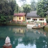 Pond that lays by the entrance to Chiang Dao Cave