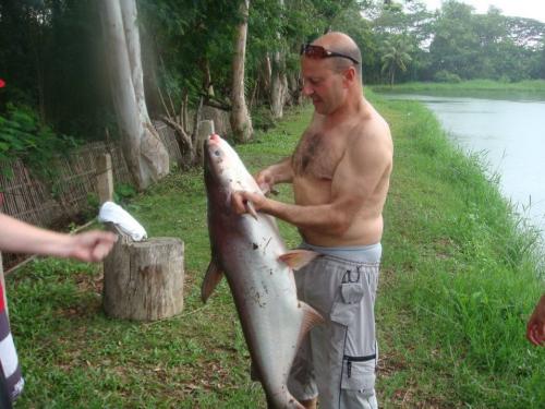 Chiang mai Big Game fishing tour Chiangmai Big mekong catfish and